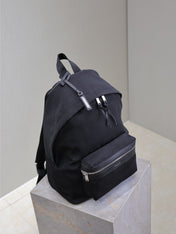 CITY BACKPACK 35 IN BLACK CANVAS
