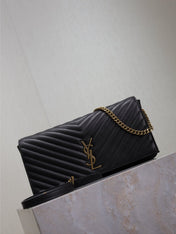 KATE 99 MEDIUM BAG 26 IN BLACK QUILTED NAPPA CALFSKIN COPPER HARDWARE