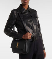 YSL 25S NIKI BABY 22 IN BLACK CALFSKIN GOLD HARDWRE