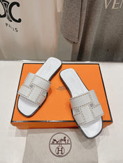 Idioma Sandal White Calfskin