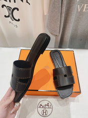 Idioma Sandal Black Calfskin