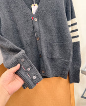 THOM 26S V-NECK KNIT CARDIGAN 292