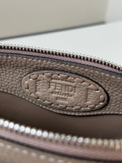 BY THE WAY SELLERIA MINI 20 IN MEDIUM BROWN GRAINED CALFSKIN