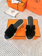 EZE 65 SANDAL BLACK SUEDE