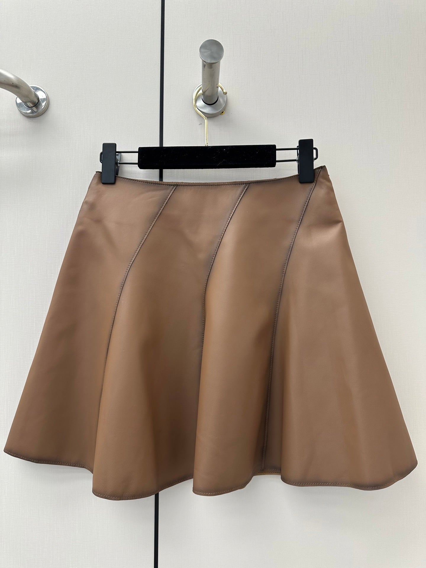 RALPH LAUREN 26S LEATHER SKIRT 399