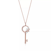 VICTORIA KEY DIAMOND NECKLACE