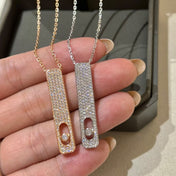 MY FIRST DIAMOND PAVED NECKLACE