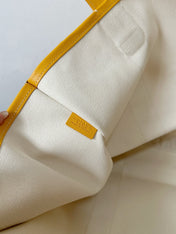 GOYA VILLETTE TOTE 45CM YELLOW CANVAS