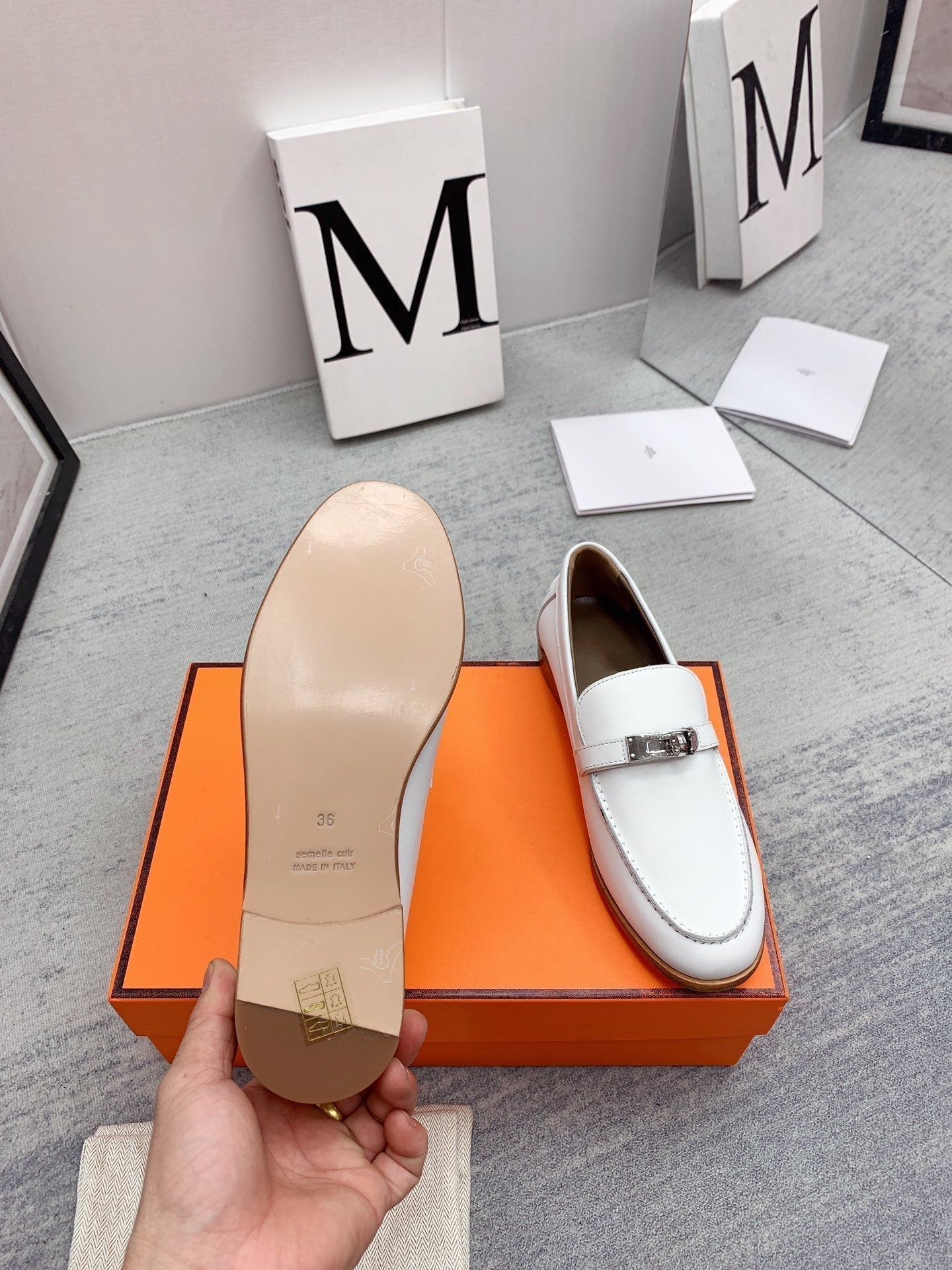 Destin Loafer White